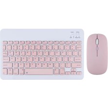 Forzacase Samsung Galaxy Tab S10 Plus 12.4 X820 ile Uyumlu Bluetooth Kablosuz Klavye Mouse Set FC760