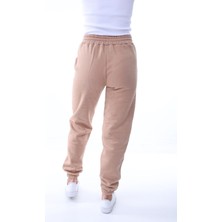 Kadın Kışlık Kalın Şardonlu 3 Iplik Jogger Eşofman Altı