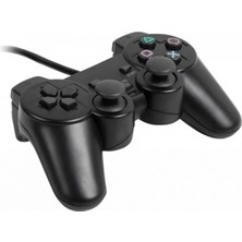 Hadron Ikili USB Kablolu Joystick Gamepad Oyun Kolu Konsolu Pc+ Ps3 Bilgisayar Laptop Uyumlu