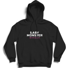 The Fame Baby Monster Kore Müzik Grubu, Korean Pop, K-Pop Pamuklu Kapüşonlu Sweatshirt Hoodie