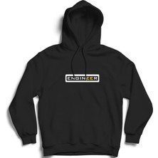 The Fame Engineer, Mühendis, Logo Like Brazz*rs %100 Pamuk, Unisex Kapüşonlu Sweatshirt Hoodie