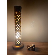El Yapımı  Bambu Gece Lambası