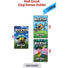 Köpek Adam 10 Kitap - Kocakafa Nate 8 Kitap - Kaptan Düşükdon 12 Kitap - Kedi Çocuk 3 Kitap 33'lü Set