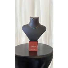 Aytens Takı Doğal Turkuaz Kolye Bileklik Set