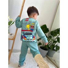 Emila Kids 3-10 Yaş Baskılı Erkek Çocuk Alt Üst Takım