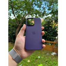 Meri Case Iphone 16 Pro Max Uyumlu Logolu Içi Kadife Lansman Kılıf Arka Kapak