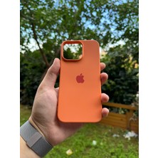 Meri Case Iphone 16 Pro Max Uyumlu Logolu Içi Kadife Lansman Kılıf Arka Kapak