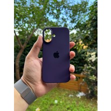 Meri Case Iphone 16 Uyumlu Logolu Içi Kadife Lansman Kılıf Arka Kapak