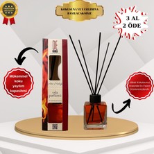 De Parfum Ateş Meleği Kırmızı Meyveler, Vanilya, Paçuli ve Bergamot Dekoratif 115 ml Bambu Çubuklu Oda Kokusu