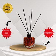 De Parfum Ateş Meleği Kırmızı Meyveler, Vanilya, Paçuli ve Bergamot Dekoratif 115 ml Bambu Çubuklu Oda Kokusu