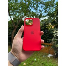 Meri Case Iphone 16 Pro Max Uyumlu Logolu Içi Kadife Lansman Kılıf Arka Kapak