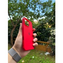 Meri Case Iphone 16 Pro Max Uyumlu Logolu Içi Kadife Lansman Kılıf Arka Kapak