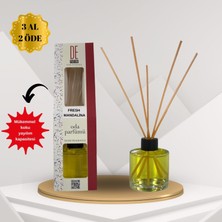 De Parfum Fresh Mandalina Aromalı Dekoratif 120 ml Bambu Çubuklu Oda Kokusu