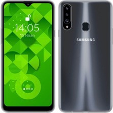 Hanedanev Samsung Galaxy A20 Uyumlu Cam Temperli Ekran Koruyucu + Silikon Kılıf 2'li Paket