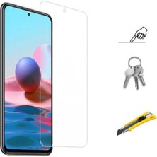 Hanedanev Samsung Galaxy A04E Uyumlu Silikon Kılıf + Temperli Cam Ekran Koruyucu Extra Ince 2'li Paket