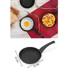 Online Kapında Lüks Paslanmaz Çelik Döküm Mini Sos Vog Tavası Yumurta Tavası Sosluk 14CM