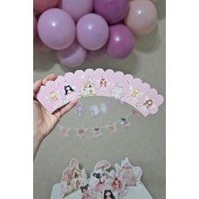 Pekshop Peri Kızı Konsepti Cupcake Sargısı 10'lu