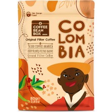 Colombia Filtre Kahve 80 gr 10 Lu Kutu