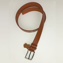 Efluce Hediyelik Taba Erkek %100 Hakiki Deri Kemer 4Cm - Eybul