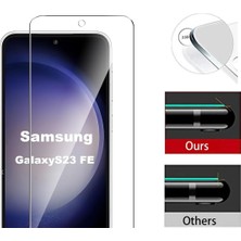 Hanedanev Samsung Galaxy S23 Fe Nano Ekran Koruyucu Kırılmaz Cam