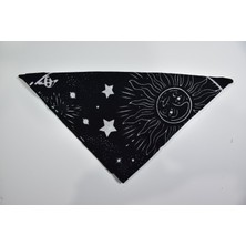 Yıldız DESENLI%100 Pamuklu Kumaş Bandana Fular,saç Bandı,saç Aksesuar