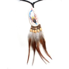 Omark Cotton Taşlı Etnik Kolye