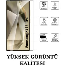 Hanedanev Samsung Galaxy S24 Ultra Nano Ekran Koruyucu Kırılmaz Cam - Ince ve Esnek