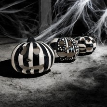Cadılar Bayramı Hallowen Balkabağı Çini Handmade Mumluk Biblo Mumluk