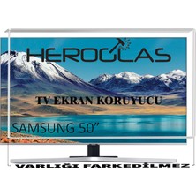 Heroglas Samsung DU8000 50" Inç 127 Ekran Tv Ekran Koruyucu