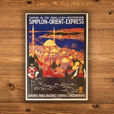 Poster: Simplon Orient Ekspresi demiryolu hattı, POSTER018