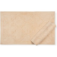 Hüma Çeyiz 2'li Banyo Paspasi Halisi Pelus Hall Klozet Takimi Ebatlar 50 x 60 cm - 60 x 100 cm