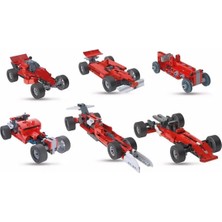 Toyfest Mekanik Laboratuvarı Çok Parçalı Yapı Oyuncağı Yarış Arabaları Formula 1