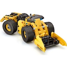 Toyfest Mekanik Laboratuvarı Buldozer Çok Parçalı Bilim Yapı Oyuncağı