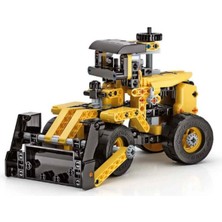 Toyfest Mekanik Laboratuvarı Buldozer Çok Parçalı Bilim Yapı Oyuncağı