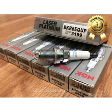 Ngk 4 Tırnak Lazer Platinum Bmw E53 X5 4.6is Ateşleme Bujisi BKR6EQUP -6 Adet