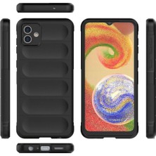 M.tk moveteck Samsung Galaxy A06 Kılıf Kamera Korumalı Dalgalı Kabartmalı Yumuşak Renkli Silikon Kapak