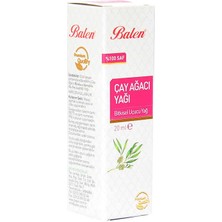 Çay Ağacı Yağı (Distilasyon) 20 ml Cam Şişe