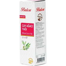 Çay Ağacı Yağı (Distilasyon) 20 ml Cam Şişe