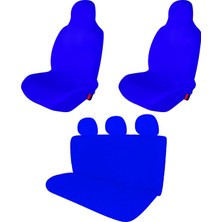 1Araba 1Ev Tüm Modellerle Uyumlu Baskısız Oto Koltuk Kılıfı Ön Arka Takım