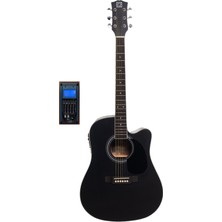 Strauss SA-220 Bk Elektro Akustik Gitar - Siyah