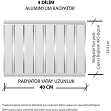 EuroStar Alüminyum Panel Radyatör Ekol 600 Serisi