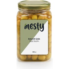 Mesty Edremit Çizik Yeşil Zeytin 231-260 Klb. 850 gr