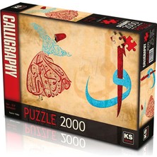 Toyfest Ks Vav-Elif-Semazen 2000 Parça Puzzle