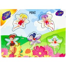 Toyfest Ahşap Tutmalı Peri Kızı Puzzle