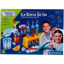 Toyfest Bilim ve Oyun Ilk Kimya Deney Seti Çok Parçalı Bilim Yapı Oyuncağı