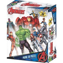 Prime 3D - Avengers 200 Parça Puzzle 33033