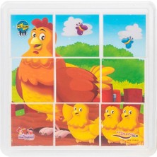 Toyfest Animal Serisi Puzzle 9 Parça