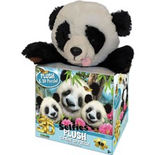 Prime 3D - Panda Pelüş ve Selfie 48 Parça Puzzle 15800