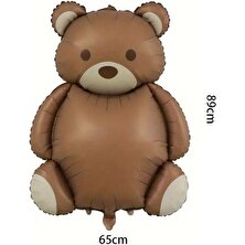 Retro Ayı Folyo Balon Retro Teddy Bear Büyük Ayı Balon 65X90 cm