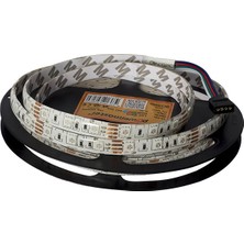 Andy Home LED Şerit 3 Çipli Yeşil Dış Mekan Silikonlu 60 LED 5 Metre Fiyatı Powermaster (5050)